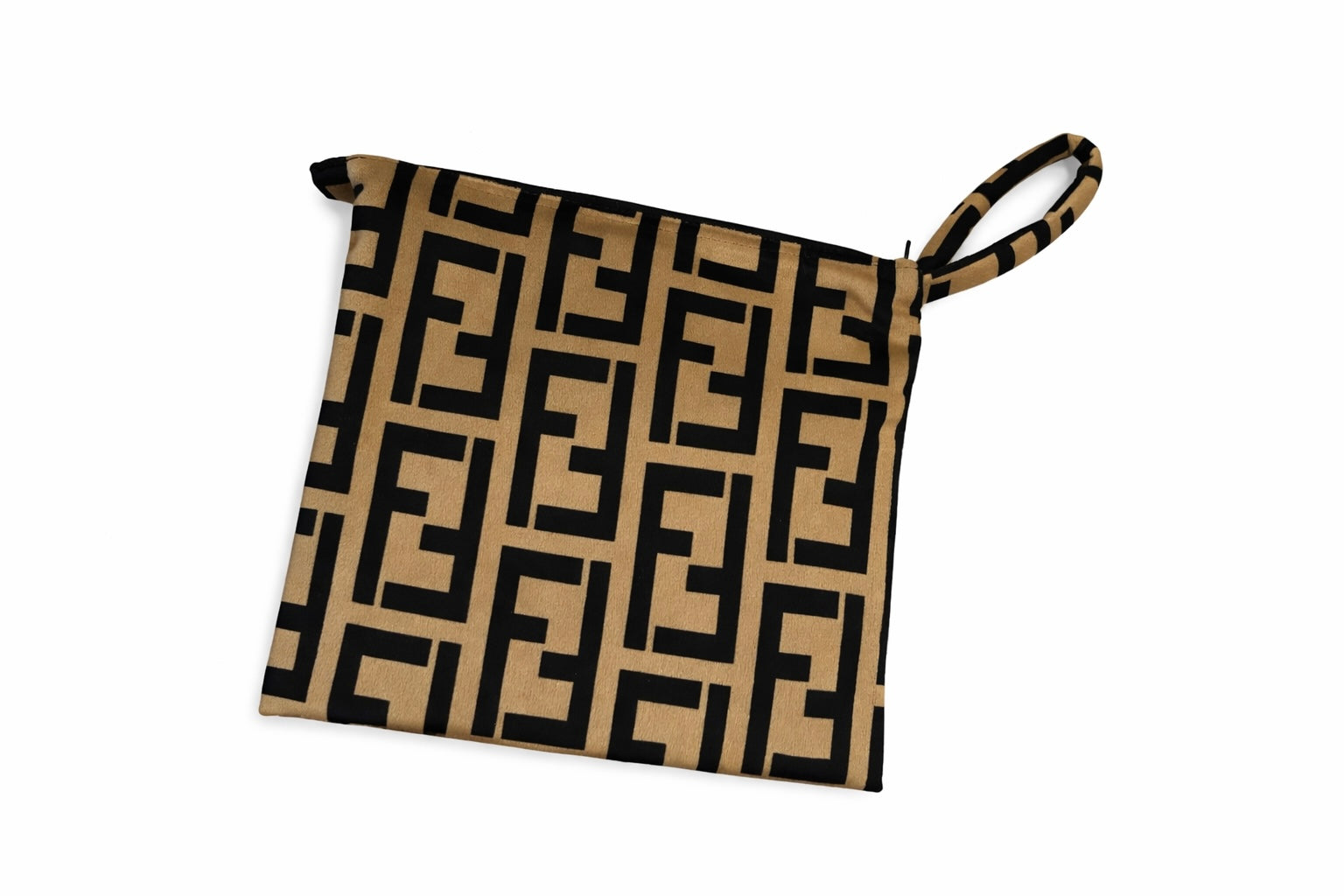 Designer Inspired Zippered Pouch
