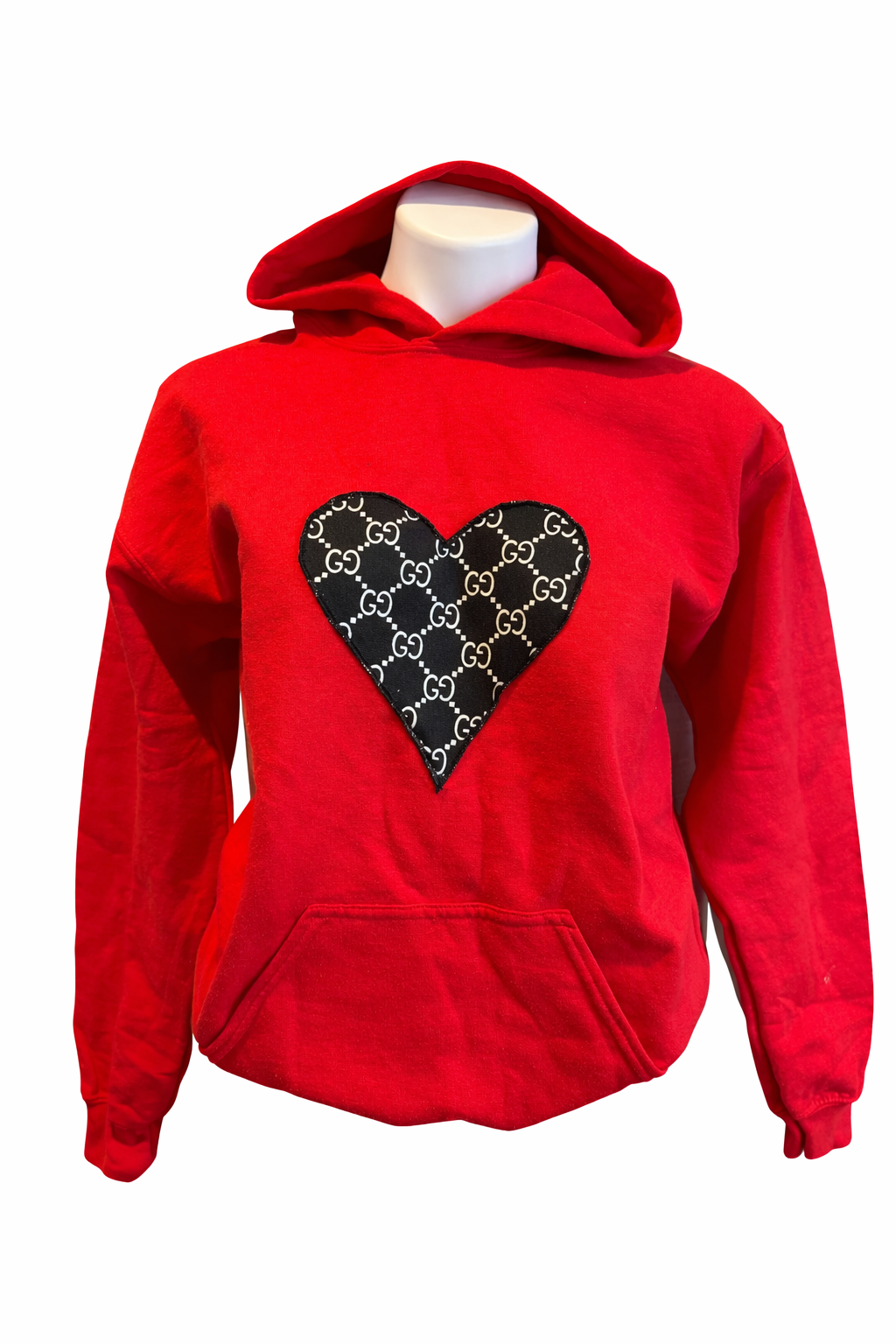 Designer Inspired Heart Hoodies