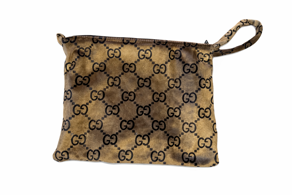 Designer Inspired Zippered Pouch