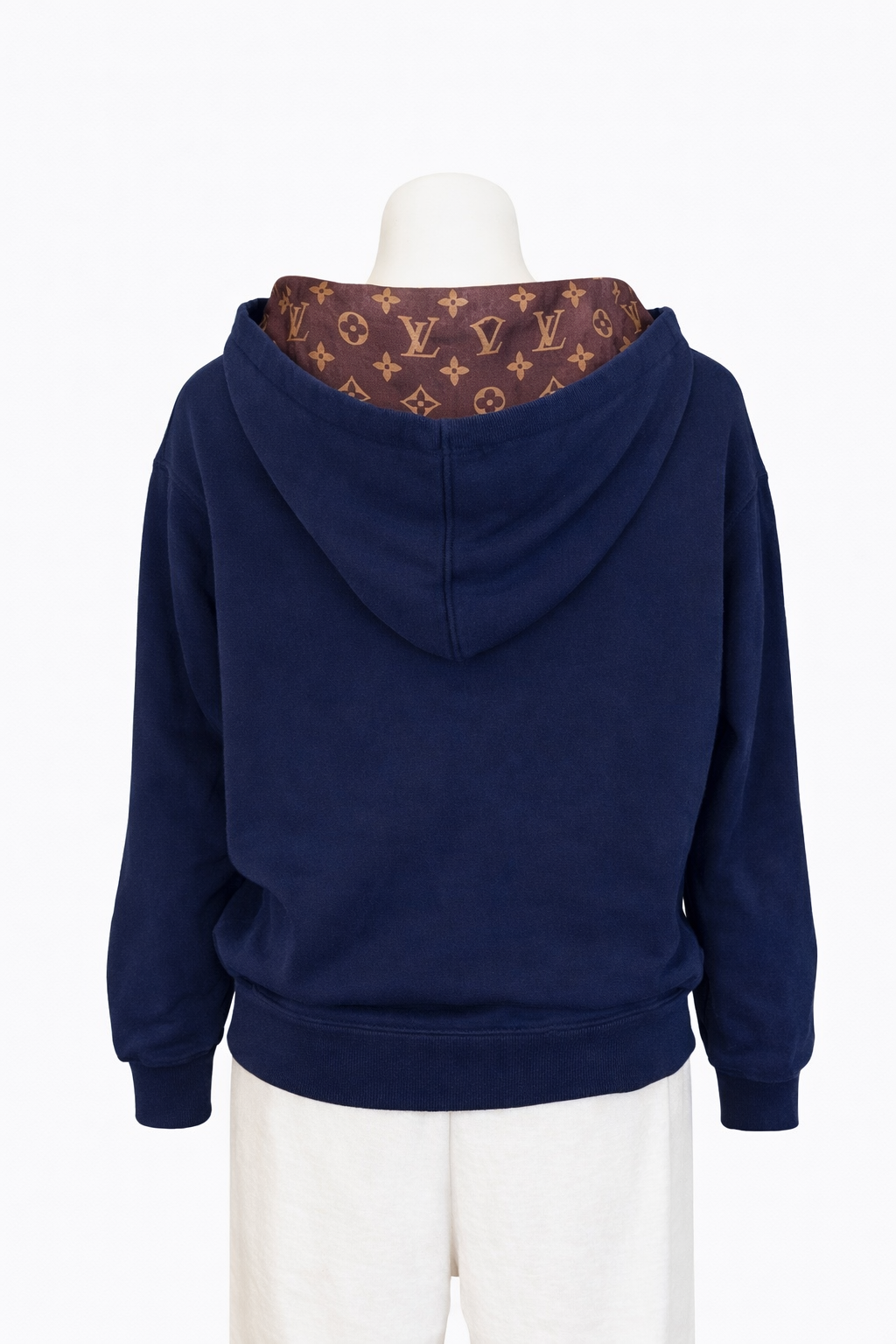 Designer Inspired Zip-Up- Navy