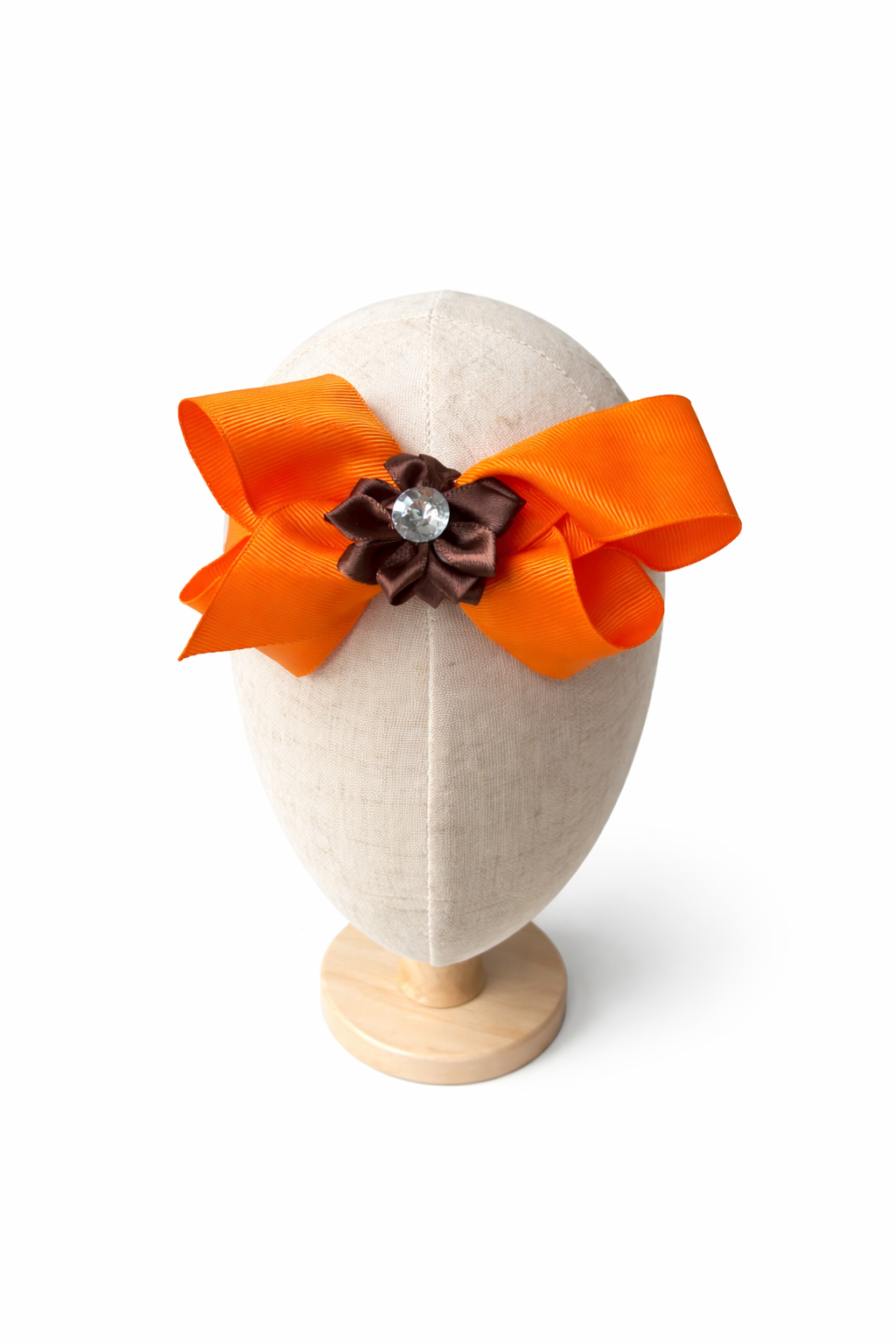 Orange Bow Headbands