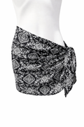 Black Paisley Beach Wrap/ Sarong