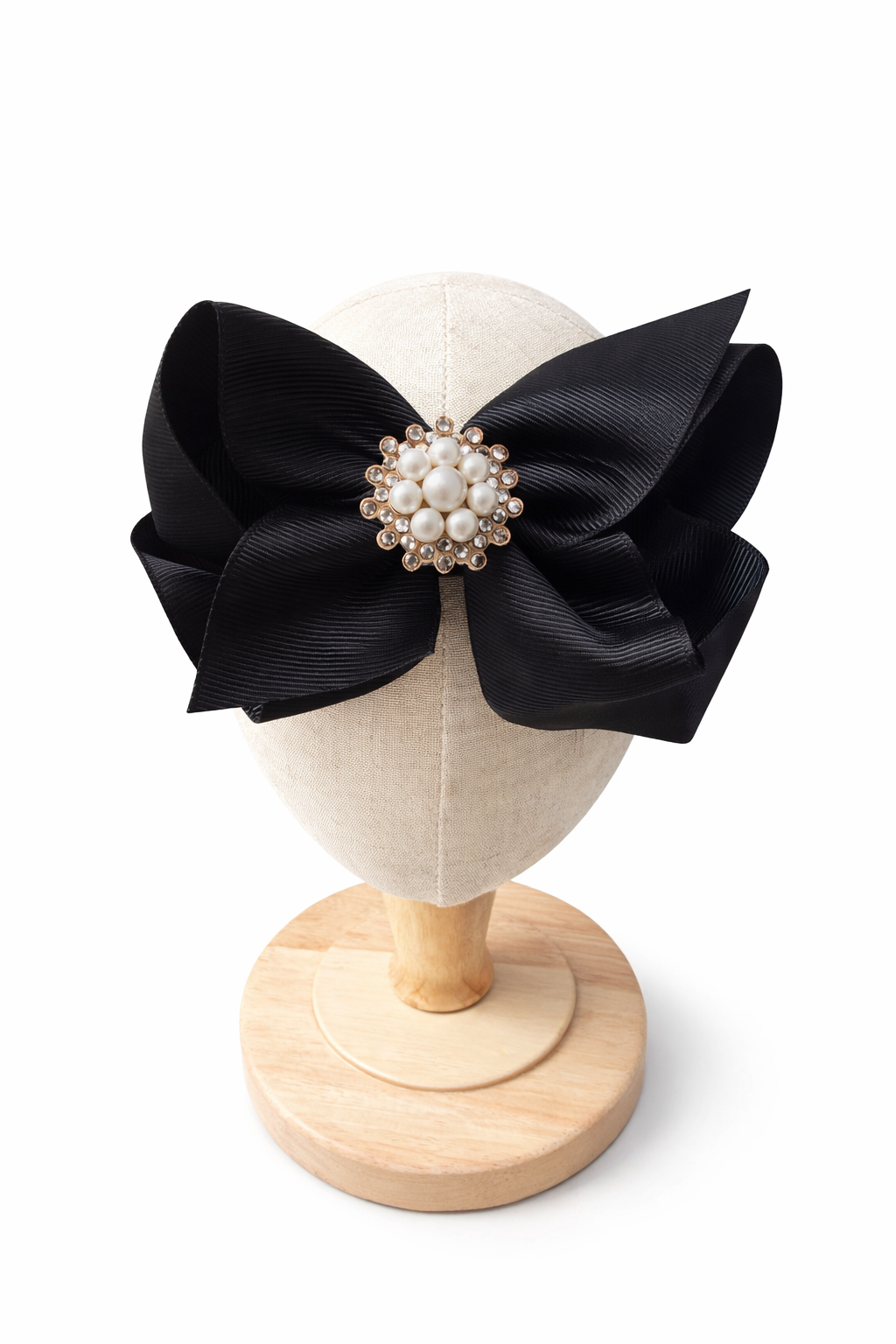 Black Bow Headbands