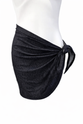Black Snake Beach Wrap/ Sarong(knee length)