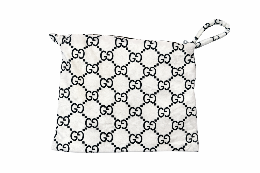 Designer Inspired Zippered Pouch