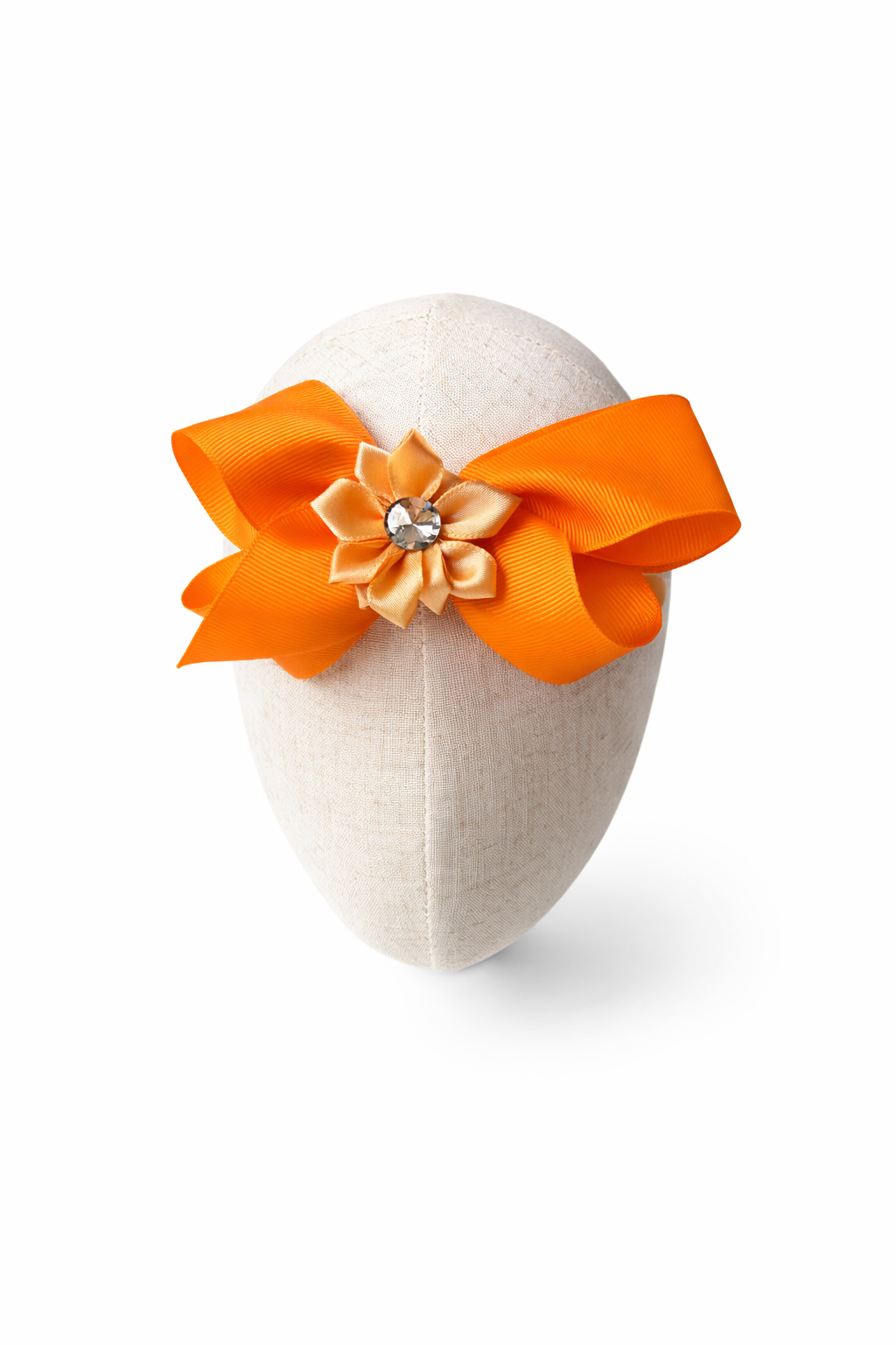 Orange Bow Headbands