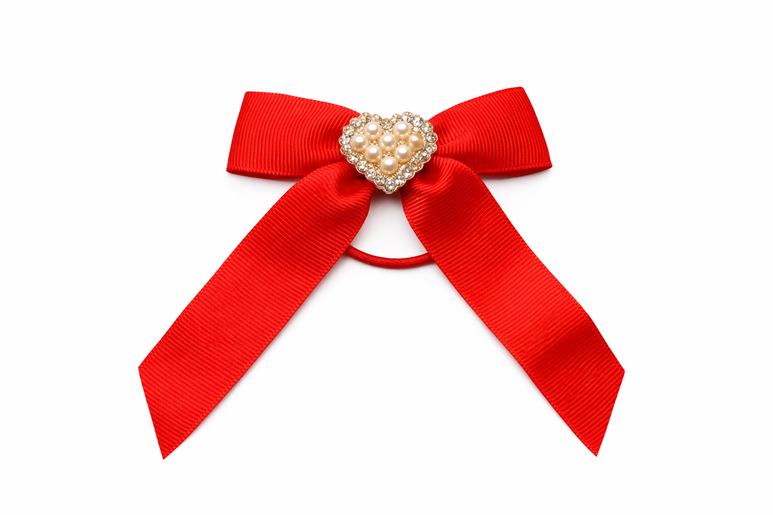 Embellished Hair Tie Bow