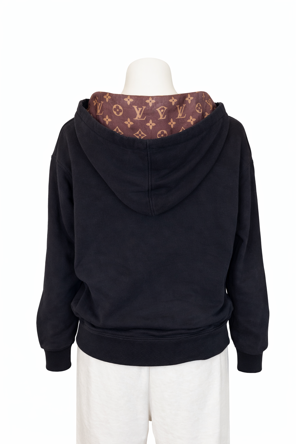 Designer Inspired Zip-Up- Black