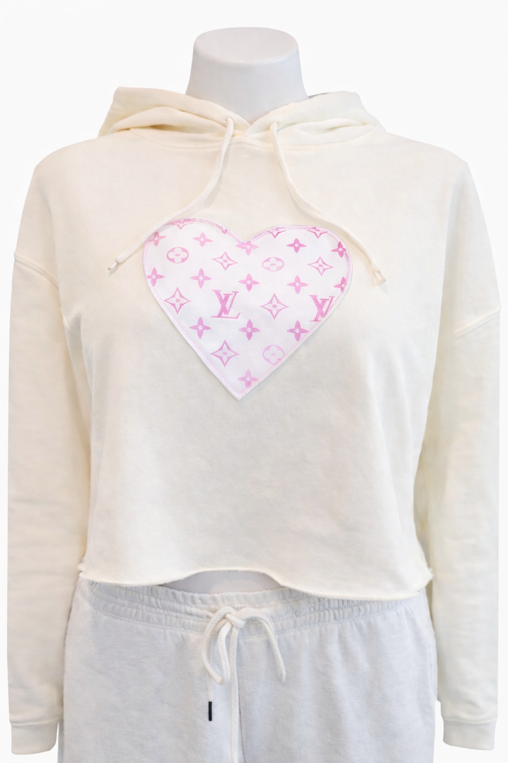 Designer Inspired Heart Hoodies