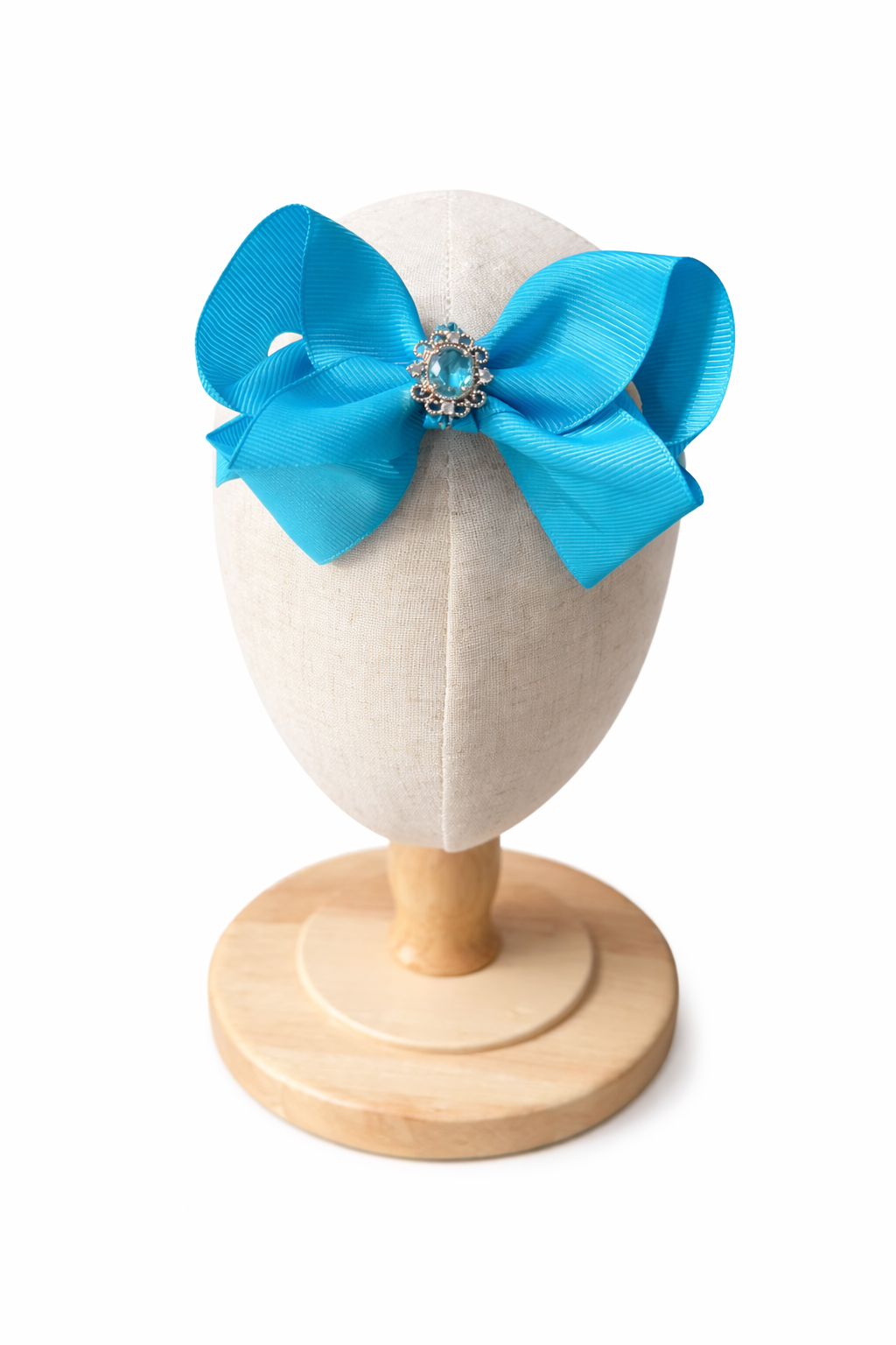 Turquoise Blue Bow Headbands