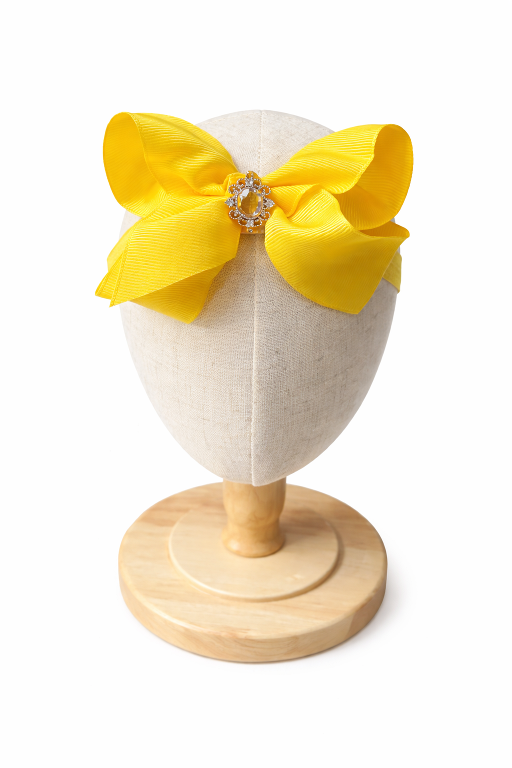 Yellow Bow Headbands