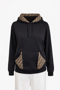 Designer Inspired Hoodie- Black